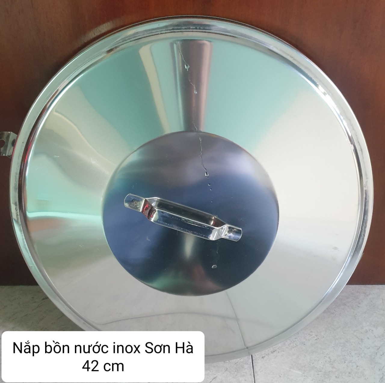 Nắp Bồn Nước Inox Sơn Hà Đường Kính 42 cm Chất liệu Inox 304 do CTy Sơn Hà Sản Xuất