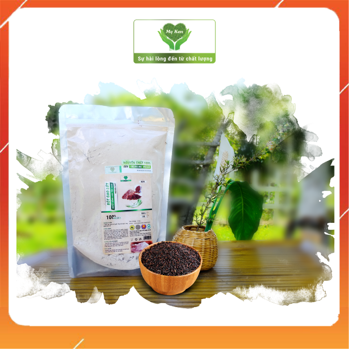 BỘT GẠO LỨT HUYẾT RỒNG DÂN TỘC RANG MẸ KEN ( 500 Gr )