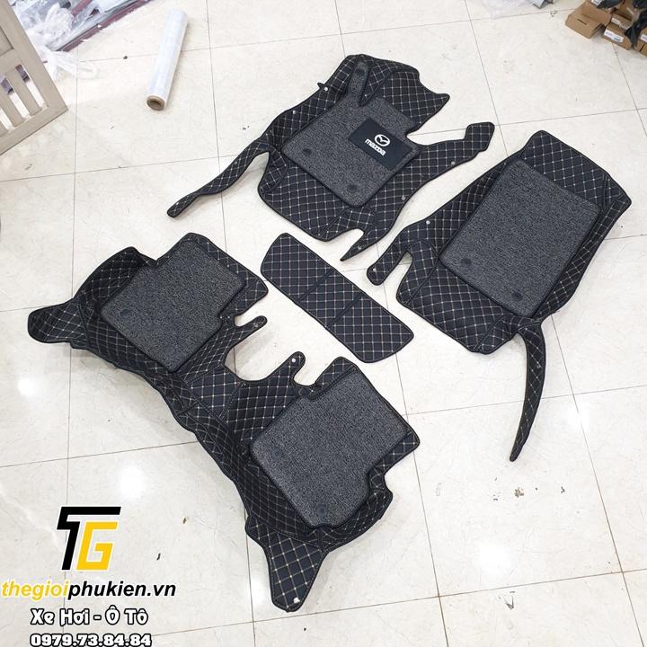 Thảm sàn, lót sàn Da 6D cao cấp cho Mazda CX3, CX-3
