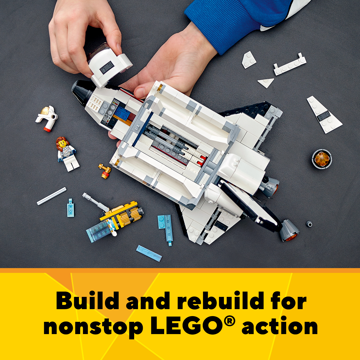 LEGO Creator 31117 Tàu phiêu lưu vũ trụ (486 chi tiết)