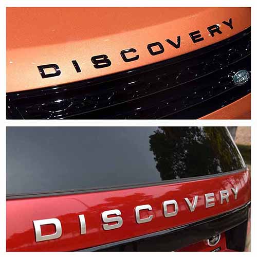  Logo Chữ Dán Discovery Ô tô - 3 Màu Để Bạn Lựa Chọn 