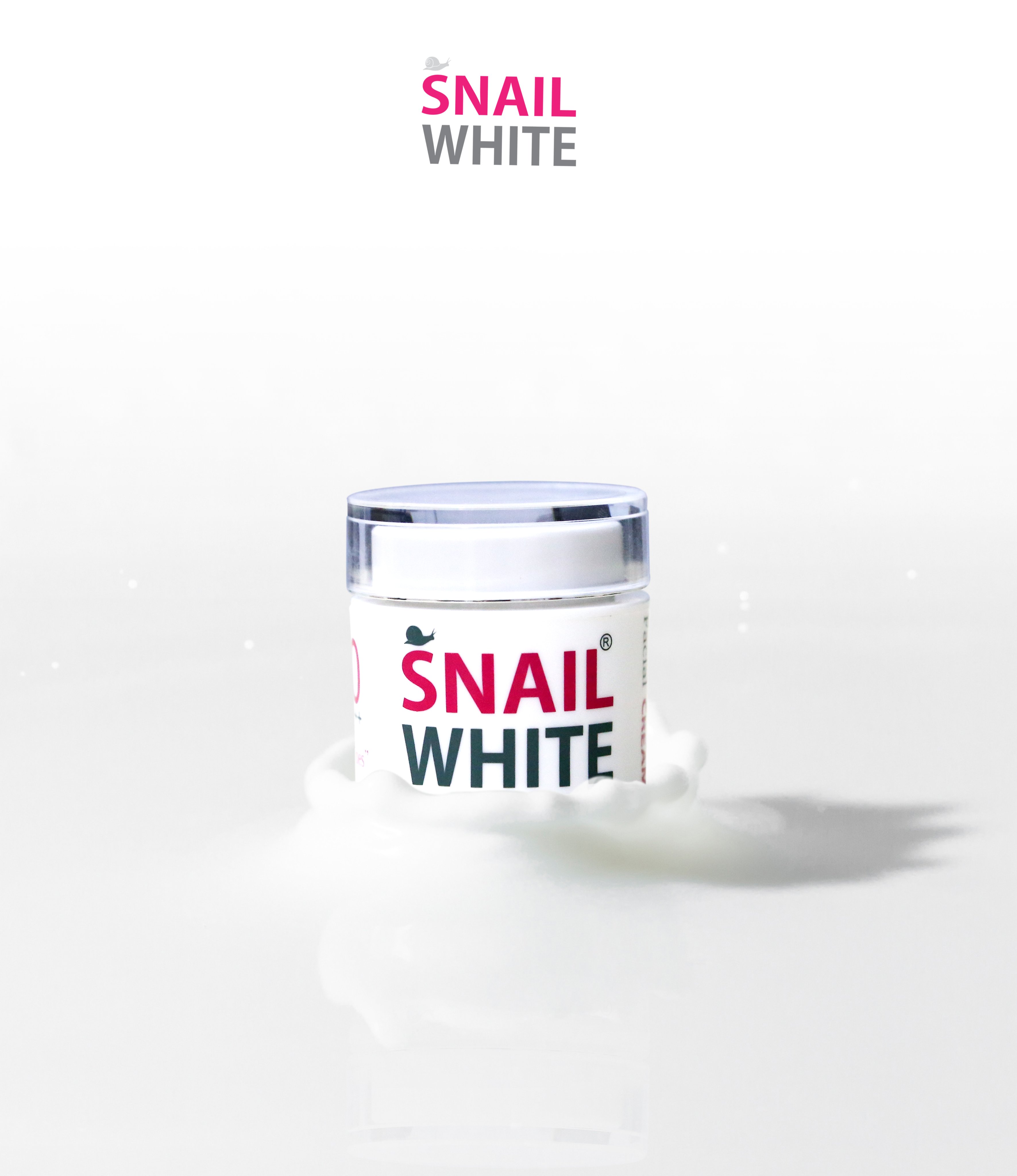 Combo dưỡng trắng sữa rửa mặt dịu nhẹ và kem trắng da snail white