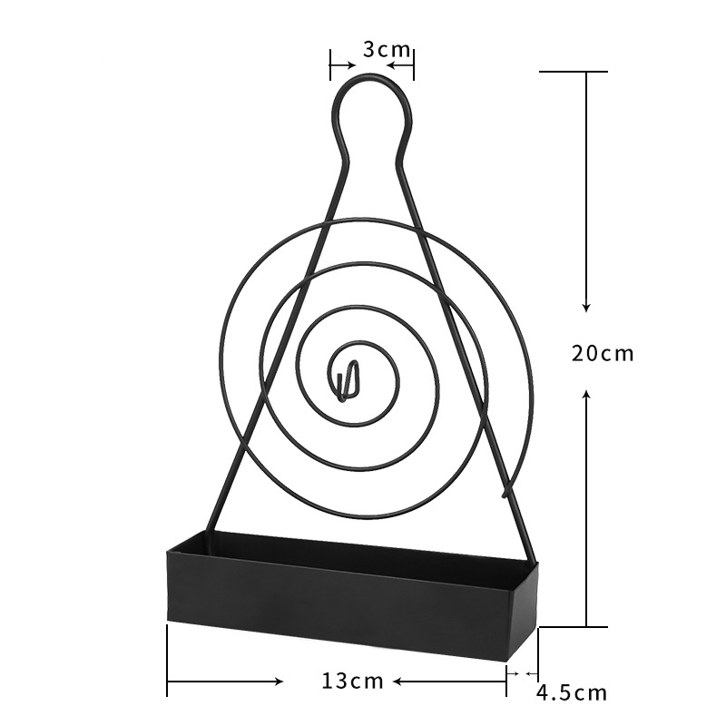 Giá để nhang diệt muỗi – Đế đốt hương đuổi muỗi hình xoắn ốc cổ điển