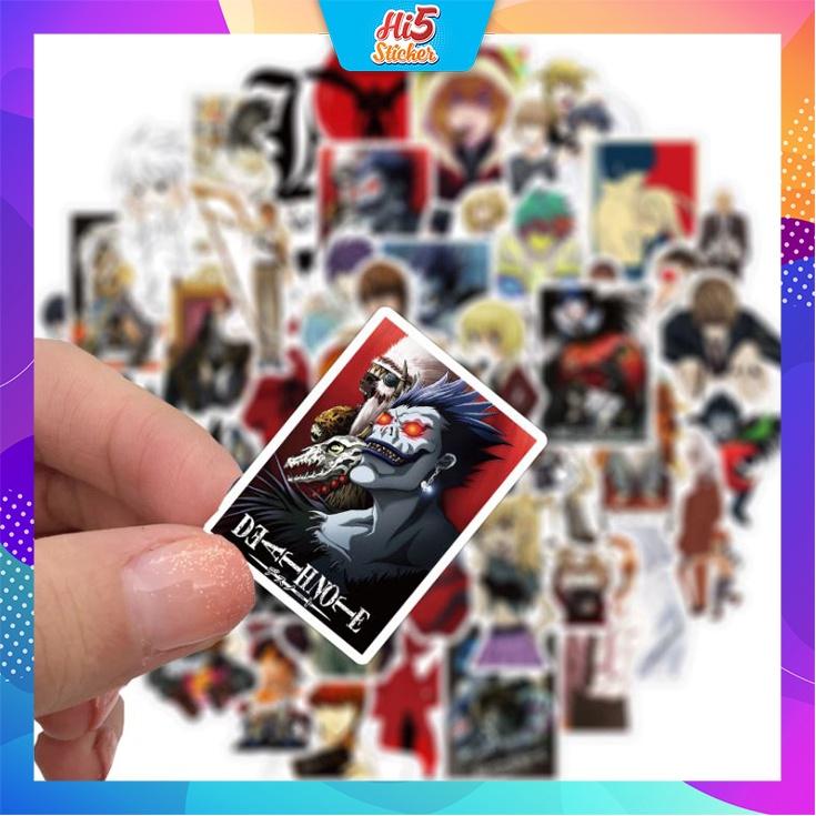 Sticker Hình Dán Trang Trí Anime Quyển Sổ Sinh Tử DeathNote ms#226