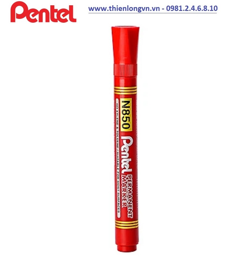 Bút lông dầu Pentel – N850 màu đỏ