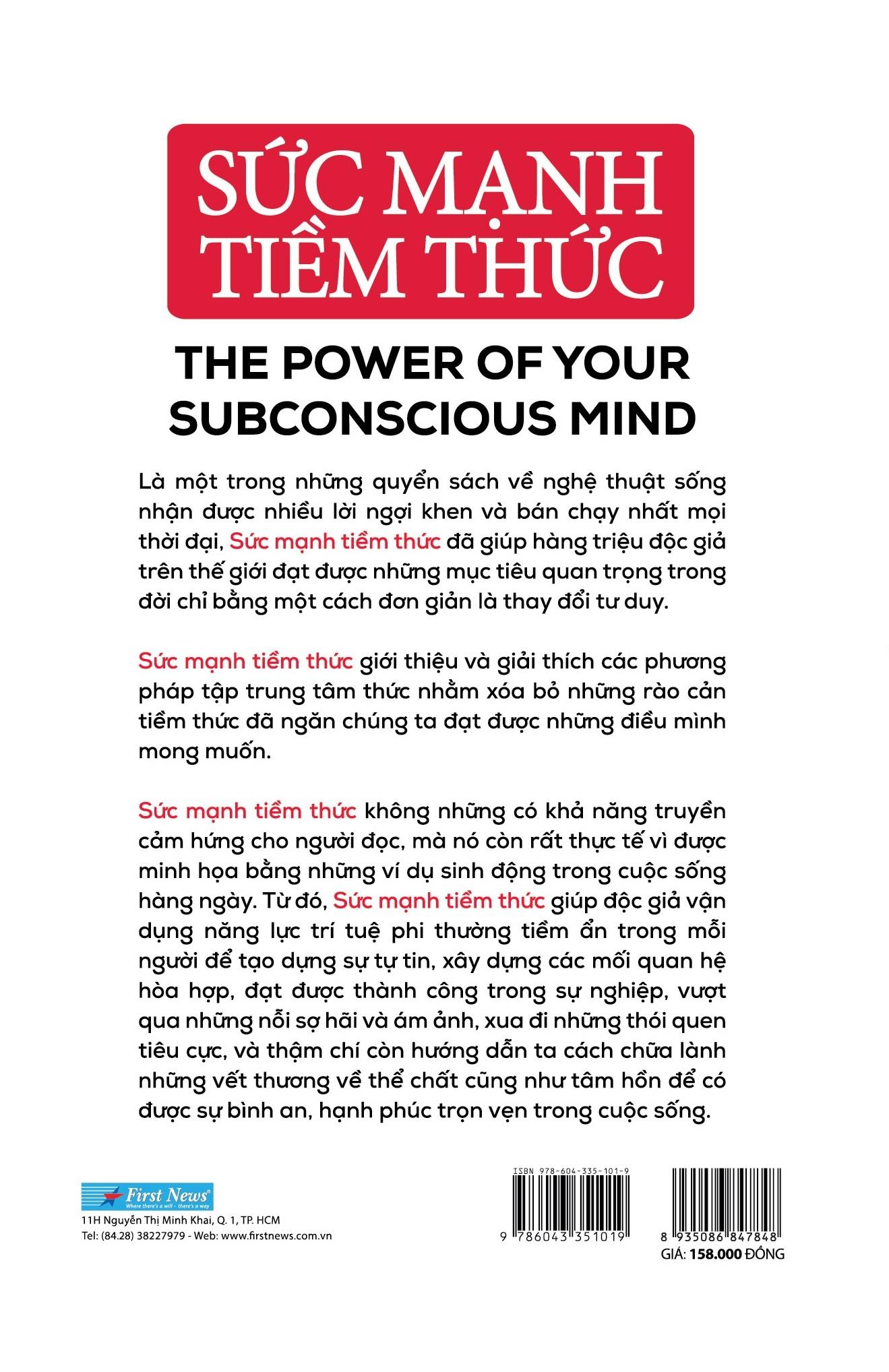 Sức Mạnh Tiềm Thức (Bìa Cứng) - Tái Bản