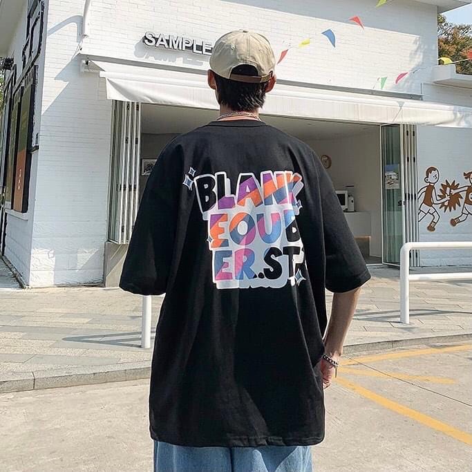 Áo Thun Nữ Tay Lỡ - Áo Phông Nam Nữ Form Rộng Freesize Vải Chất Cotton Mịn Mát Kita Unisex - Mẫu BUER