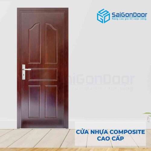 Bộ Cửa Nhựa Composite Lx03-02 (Gồm: Khung, Cánh) Cao Cấp -  SAIGONDOOR