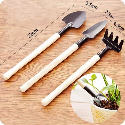 Bộ Dụng Cụ Làm Vườn Size Trung 3 Món Tiện Lợi