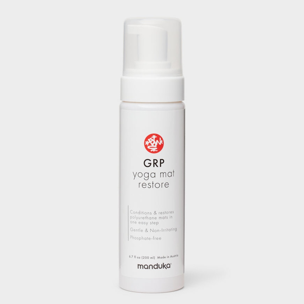 Dung dịch vệ sinh thảm yoga Manduka - Dòng phục hồi (GRP Yoga Mat Restore) chai 200ml