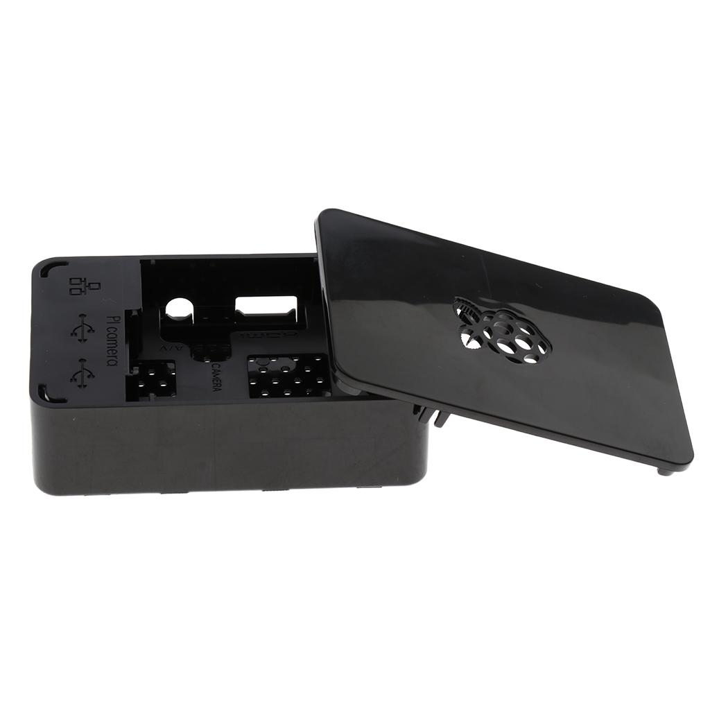 Protective Case Cover / Box / Enclosure for Raspberry Pi Model B/B+/2/3 - Black