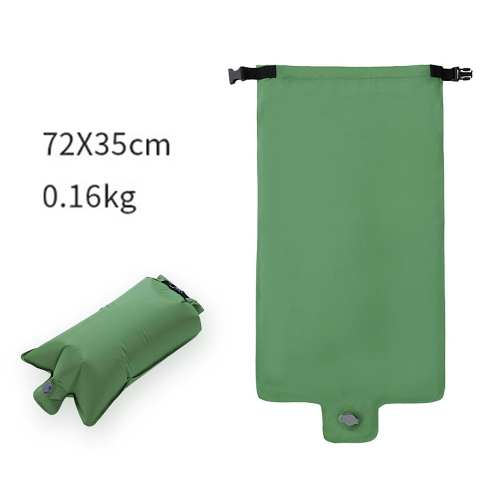 2-3pack Inflatable Camping Mattress Air Mat Sleeping Pad Hiking Roll Up Bucket