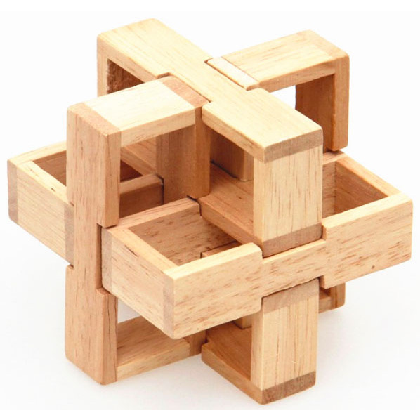 Wood puzzle Giải đố gỗ IQ puzzle