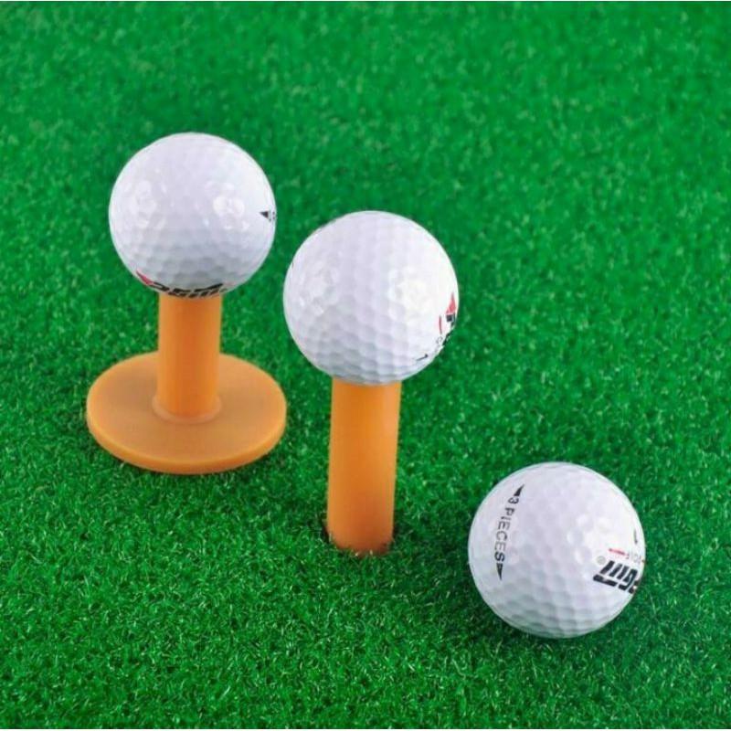 Tee cao su ,tee trụ đặt bóng tập golf