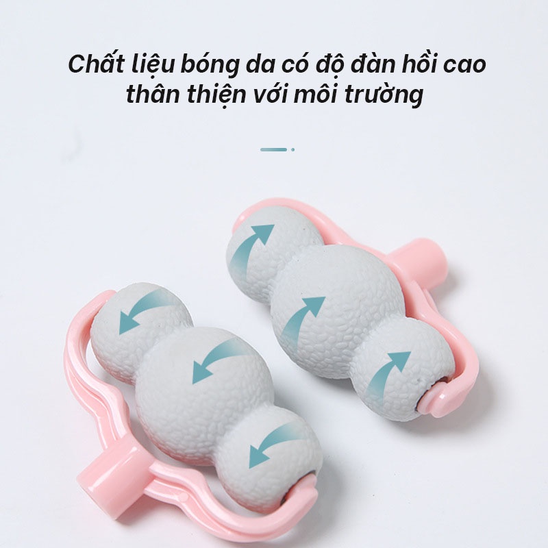 Dụng Cụ Massage Cổ Vai Gáy 6 Bi , Gọn Nhẹ, Cho Hiệu Quả Nhanh, Nâng Cao Hiệu Suất Làm Viêc, Hết Căng Thẳng Stress