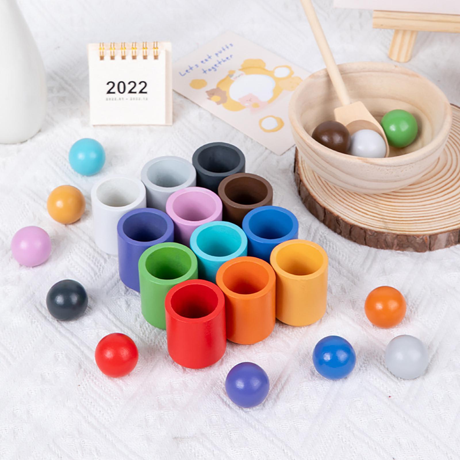 Sensorial Material Toy - Wooden Gradient Color Matching