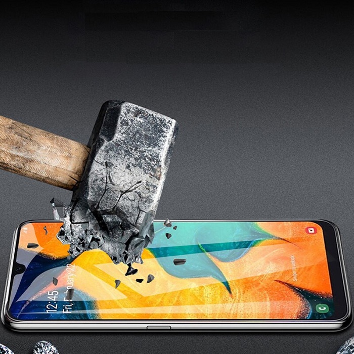 Tấm dán kính cường lực full 5D dành cho SamSung Galaxy A50 tràn màn hình