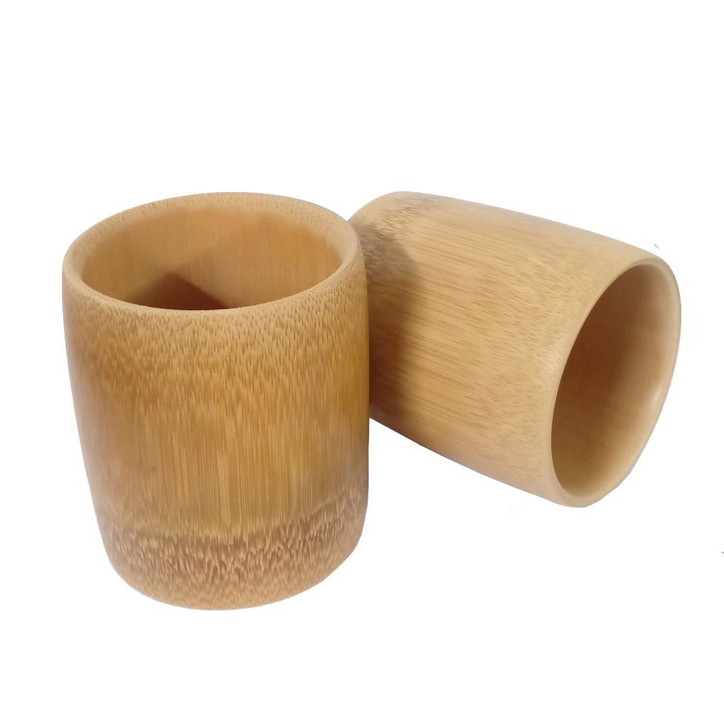 Cốc tre ,Ly tre trơn cao 8cm