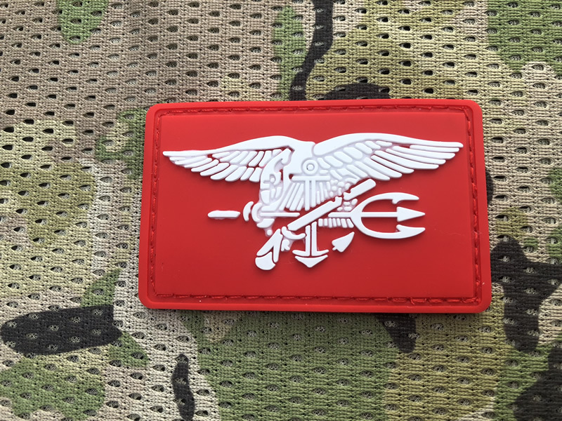 Tem dán patch velcro nhựa PVC dán trang trí ba lô, dán áo khoác lính, mũ lính