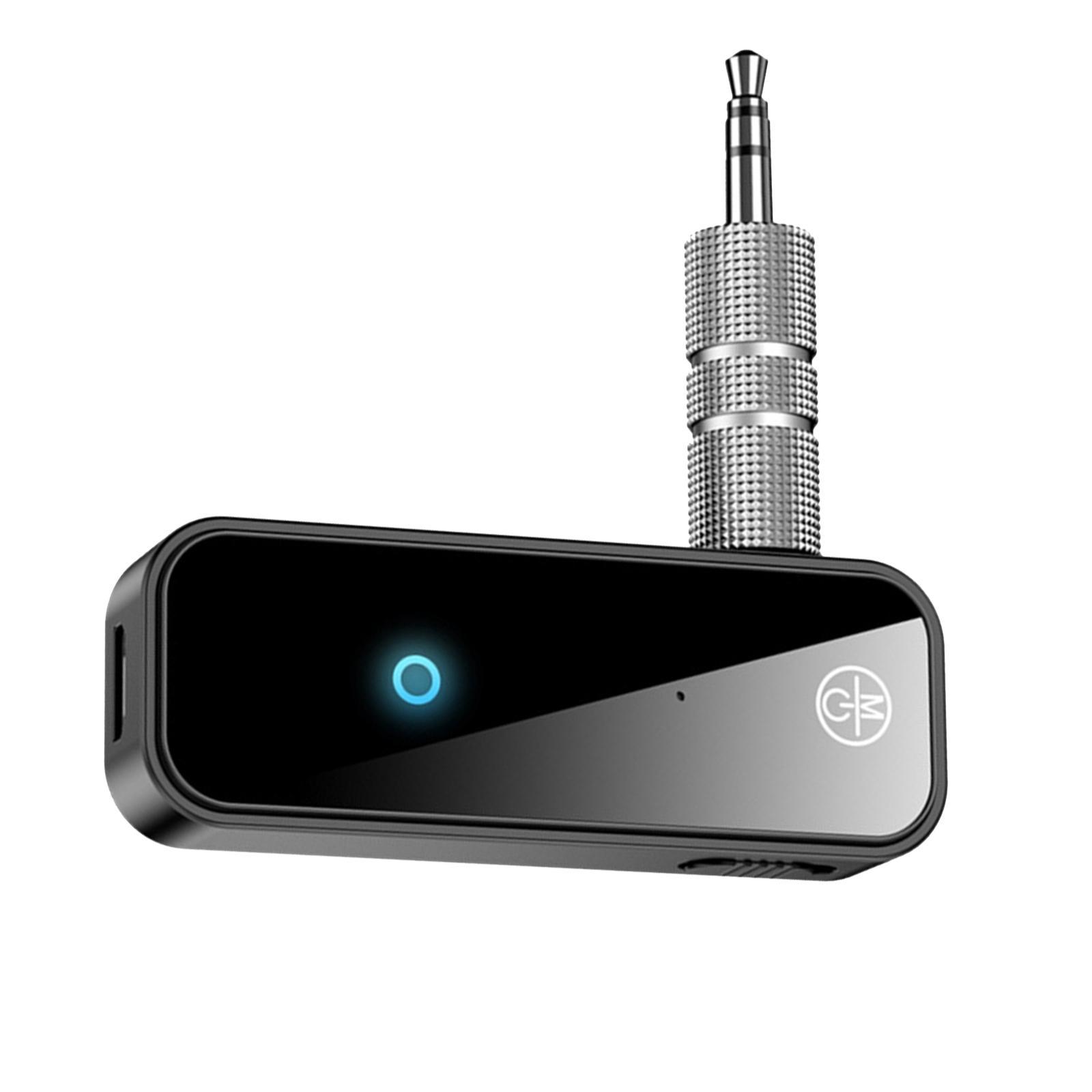 Portable Audio Bluetooth Receiver Adapter 3.5mm for TV Car PC