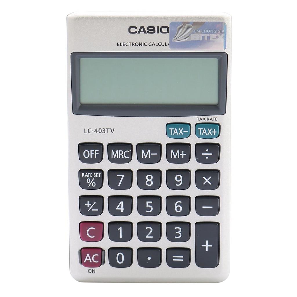 Máy Tính Casio LC403TV-W-DP