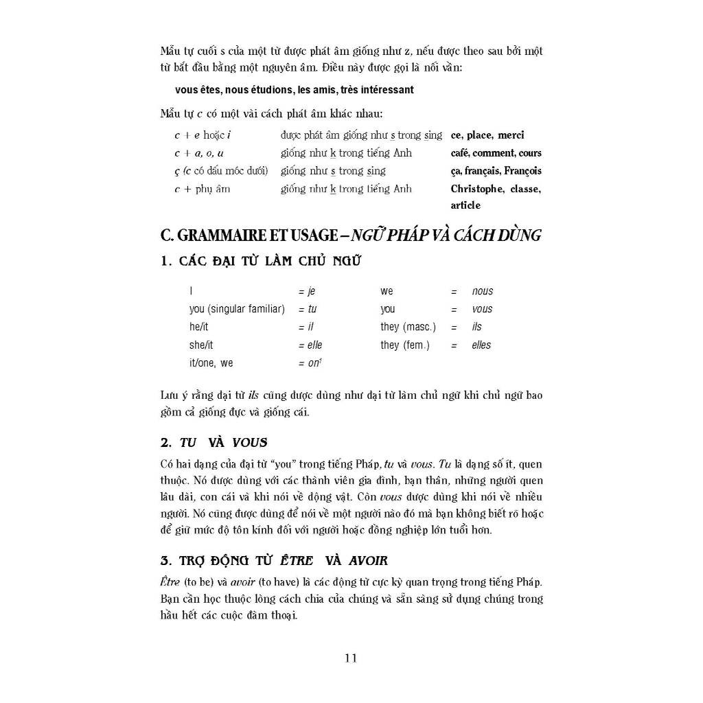 Cẩm nang hướng dẫn tự học tiếng Pháp - Trình độ sơ cấp - trung cấp