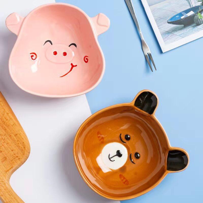 BÁT SỨ️ BÁT ĂN DẶM️BÁT CHO BÉ️ THỎ, HEO, GẤU