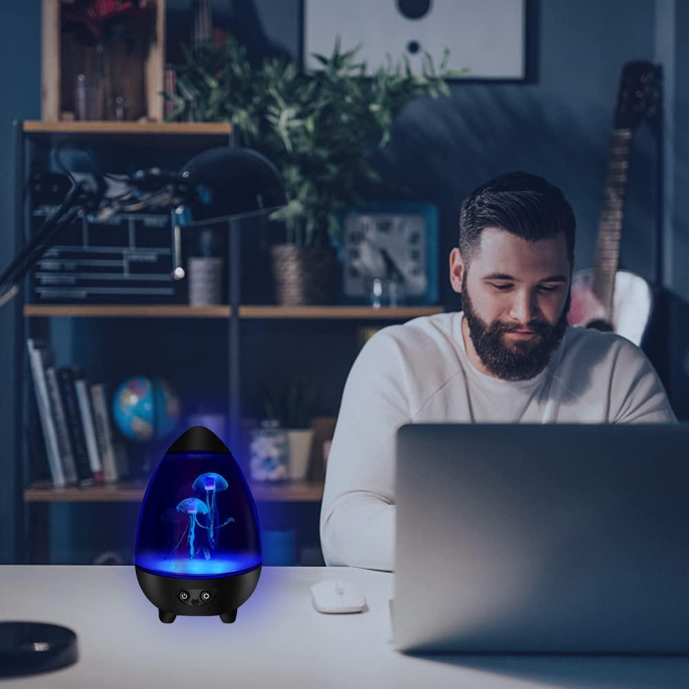 Đèn Medusa, Đèn Meduse Aquarium, Đèn bàn để trang trí Giáng sinh, Đèn dung nham lớn, Đèn Dambiance Light Dambitance Đèn để trang trí văn phòng tại nhà