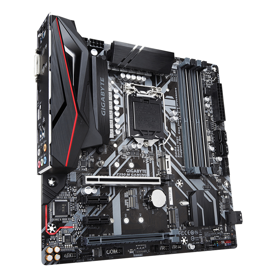 Bo Mạch Chủ Mainboard GIGABYTE Z390M GAMING - LGA1151 - Hàng Chính Hãng
