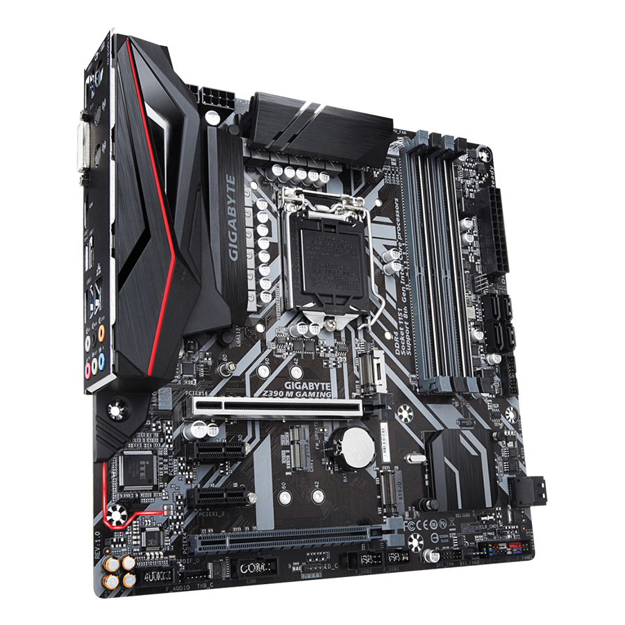 Bo Mạch Chủ Mainboard GIGABYTE Z390M GAMING - LGA1151 - Hàng Chính Hãng