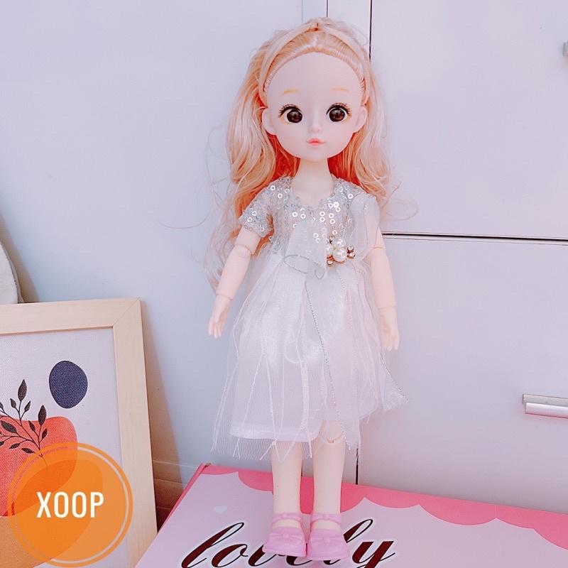 CÓ CHỌN MẪU! ĐỒ CHƠI ! BÚP BÊ CÔNG CHÚA NHIỀU MẪU HÀNG MẮT ĐÁ CAO CẤP(30cm) (SP002058 )