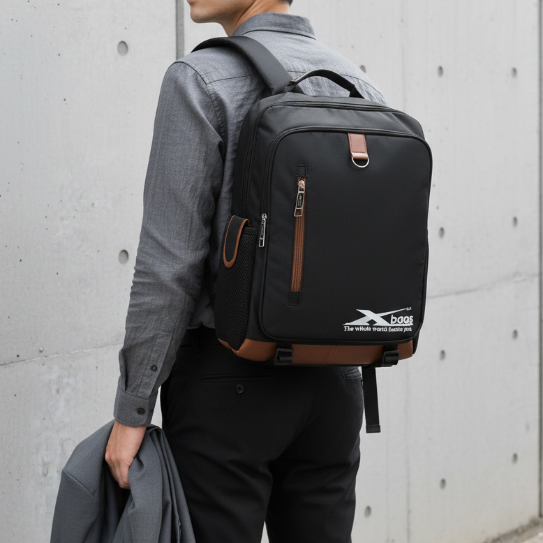 Balo laptop thời trang Xbags Xb 3101 đi học đi làm đi chơi balo cho nam và nữ chống nước tốt