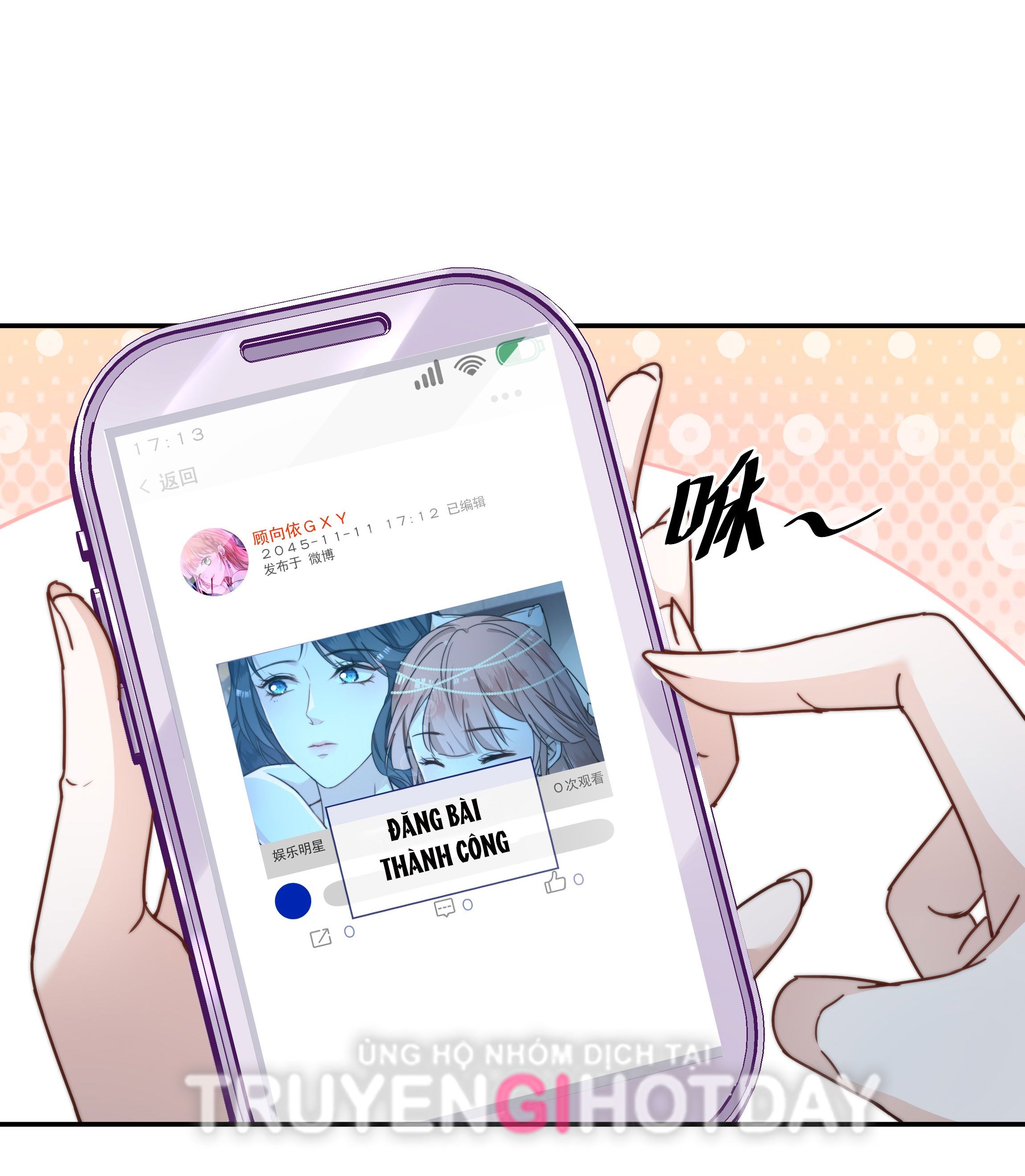 hot search phủ sóng! kẻ muốn buông xuôi như tôi nổi tiếng sau một đêm chapter 3.2 11