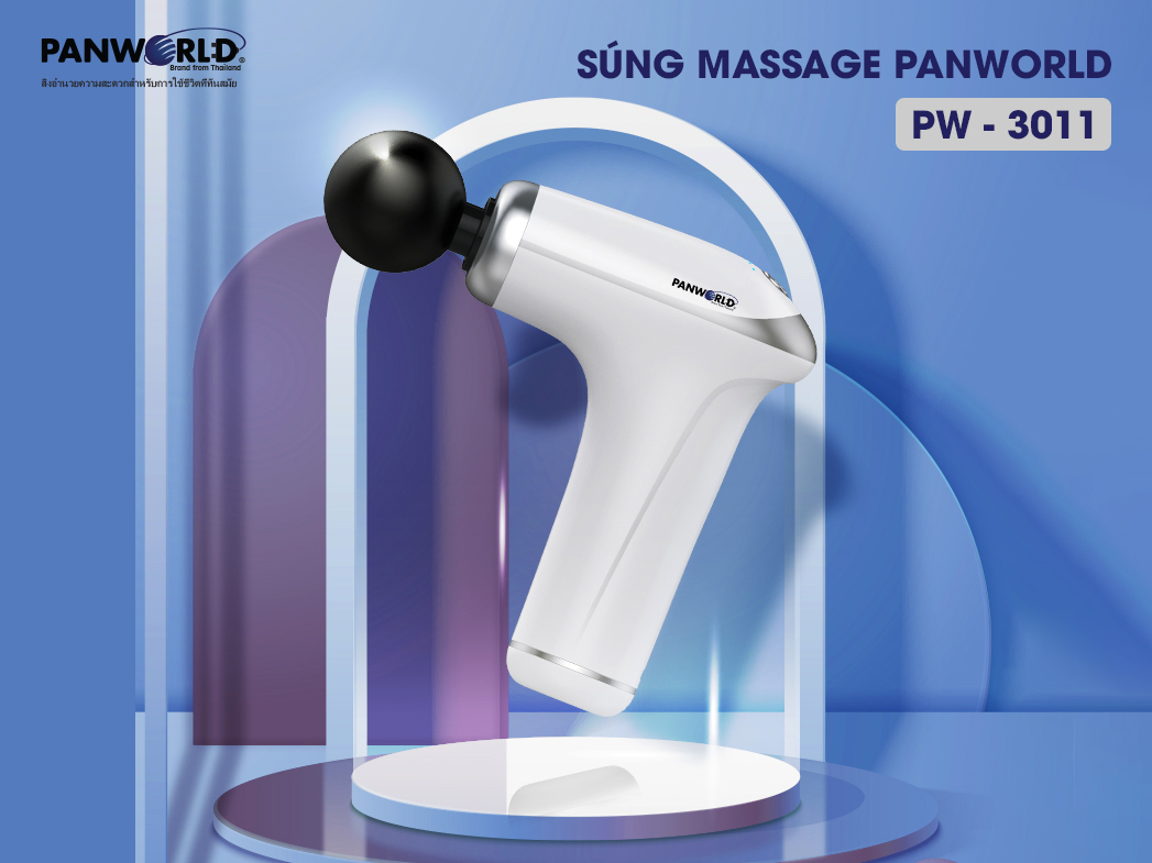 Máy massage cầm tay Panworld PW-3011 - Hàng chính hãng