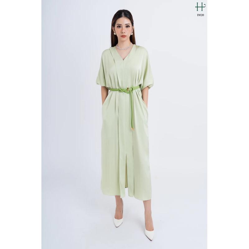 Đầm lụa form rộng suông -D20