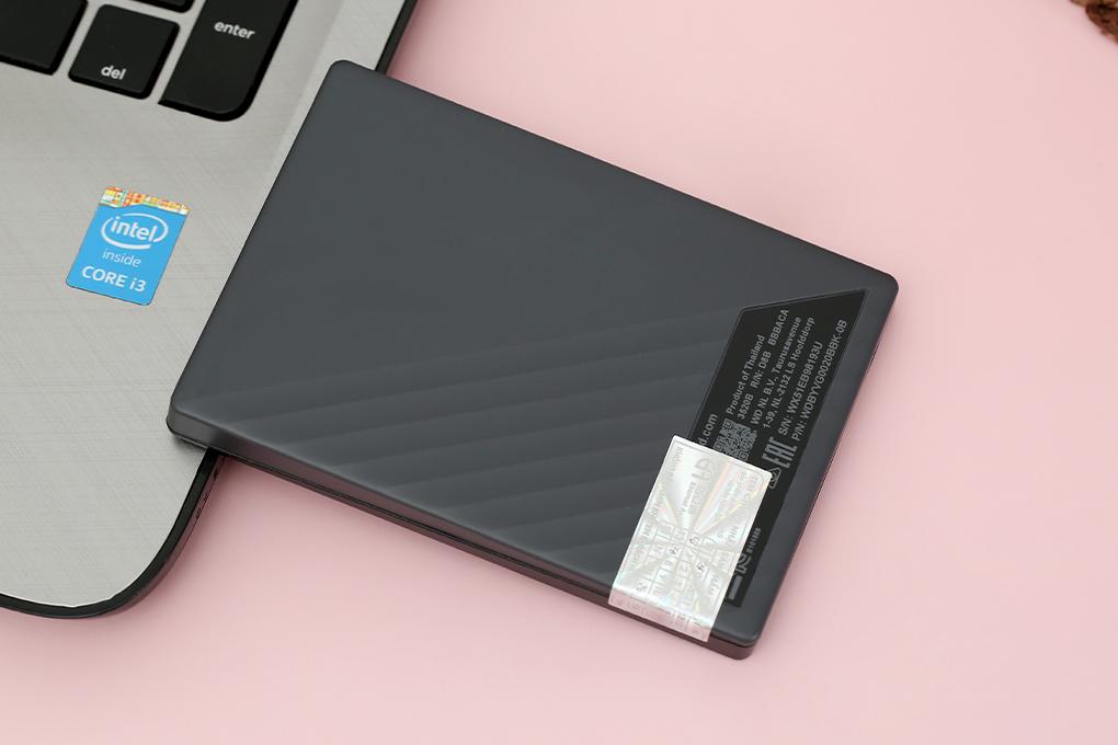 Ổ cứng HDD 2TB WD My Passport G0020BBK Đen - Hàng chính hãng