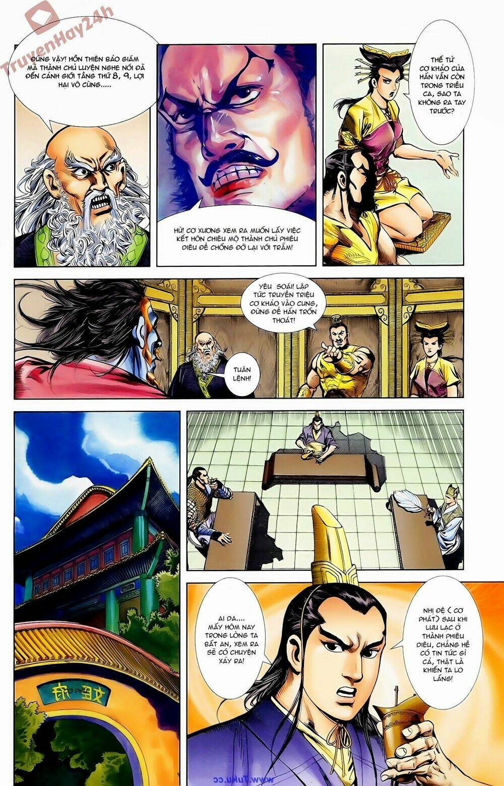 thiên tử truyền kỳ 1 - cơ phát khai chu bản chapter 65 8