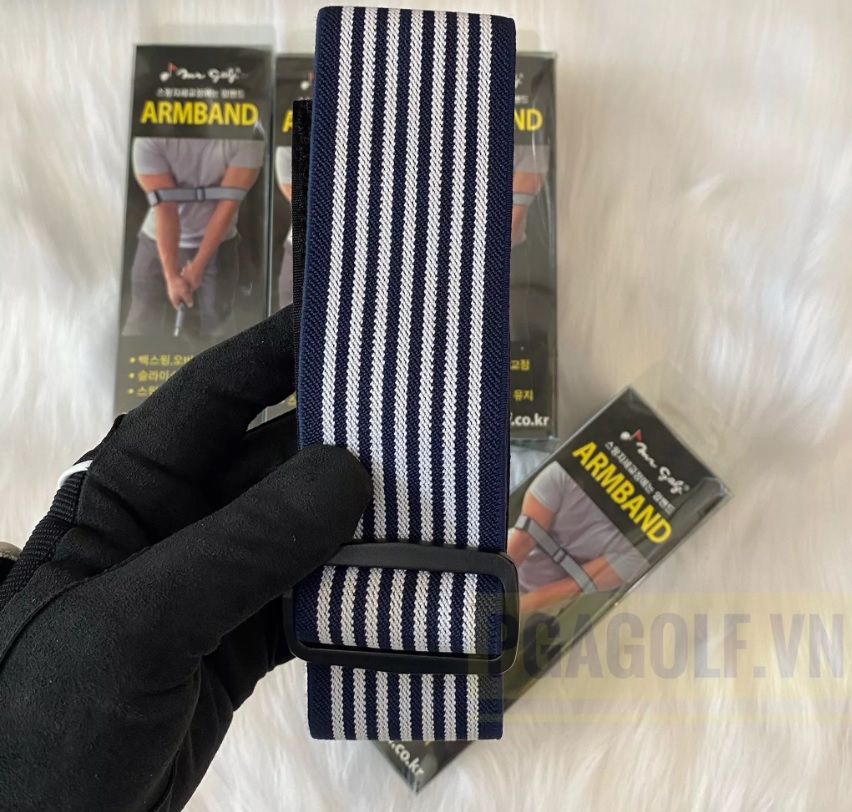 Dụng cụ hỗ trợ tập golf - Armband - Dây đai đeo tay bằng cao su tập golf
