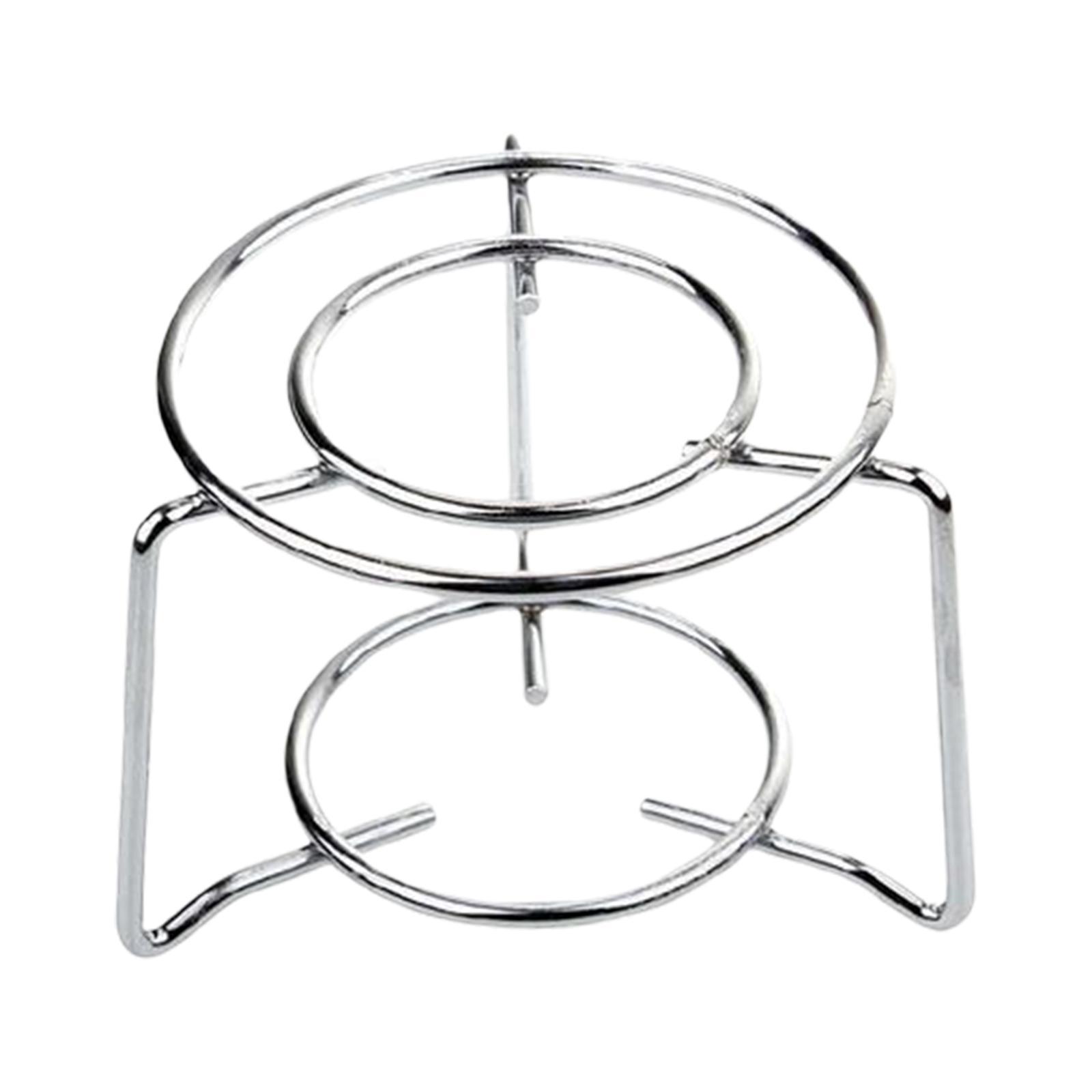 Coffee Pot Bracket with Stoves Pot Rack Cast Iron Portable for Stovetop