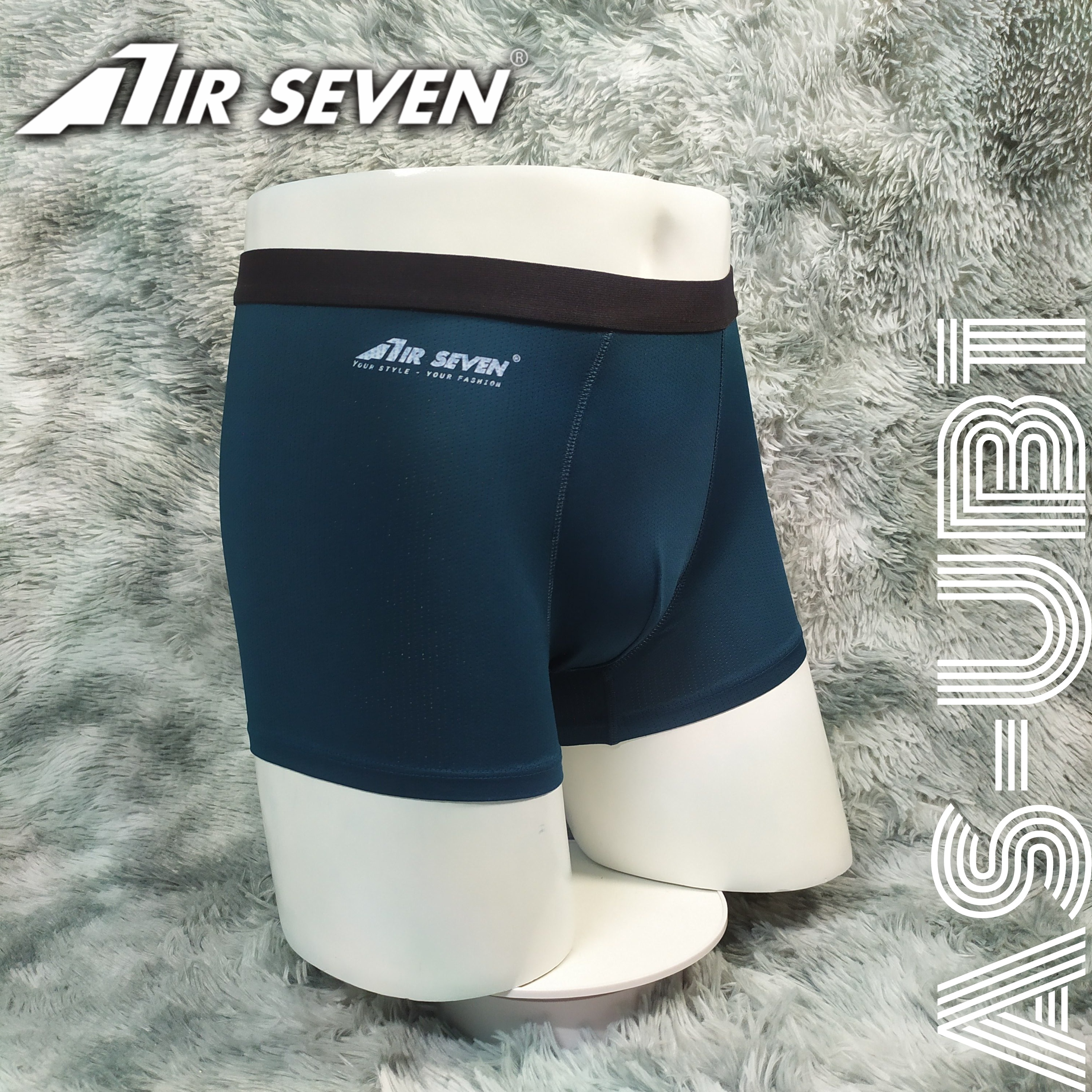 Quần lót nam Boxer UB1 co giãn 4 chiều, lưng thun nhỏ, công nghệ thoáng khí - màu Xanh Rêu