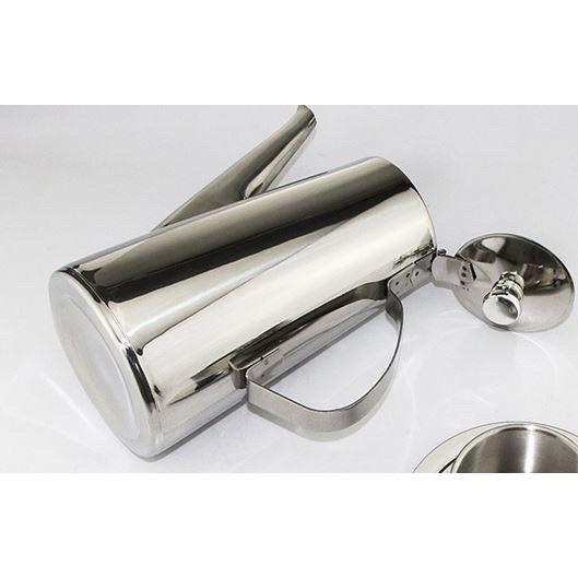 [DEAL SỐC CUỐI NĂM] BÌNH TRÀ CAFE ĐA NĂNG CHẤT LIỆU INOX, DUNG TÍCH 1.5 LÍT ĐỂ BÀN- BÌNH TRÀ INOXCAO CẤP, KHÔNG GỈ SÉT