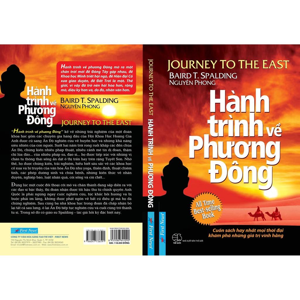 Sách - Combo Hành Trình Về Phương Đông + Đi Tìm Lẽ Sống - First News