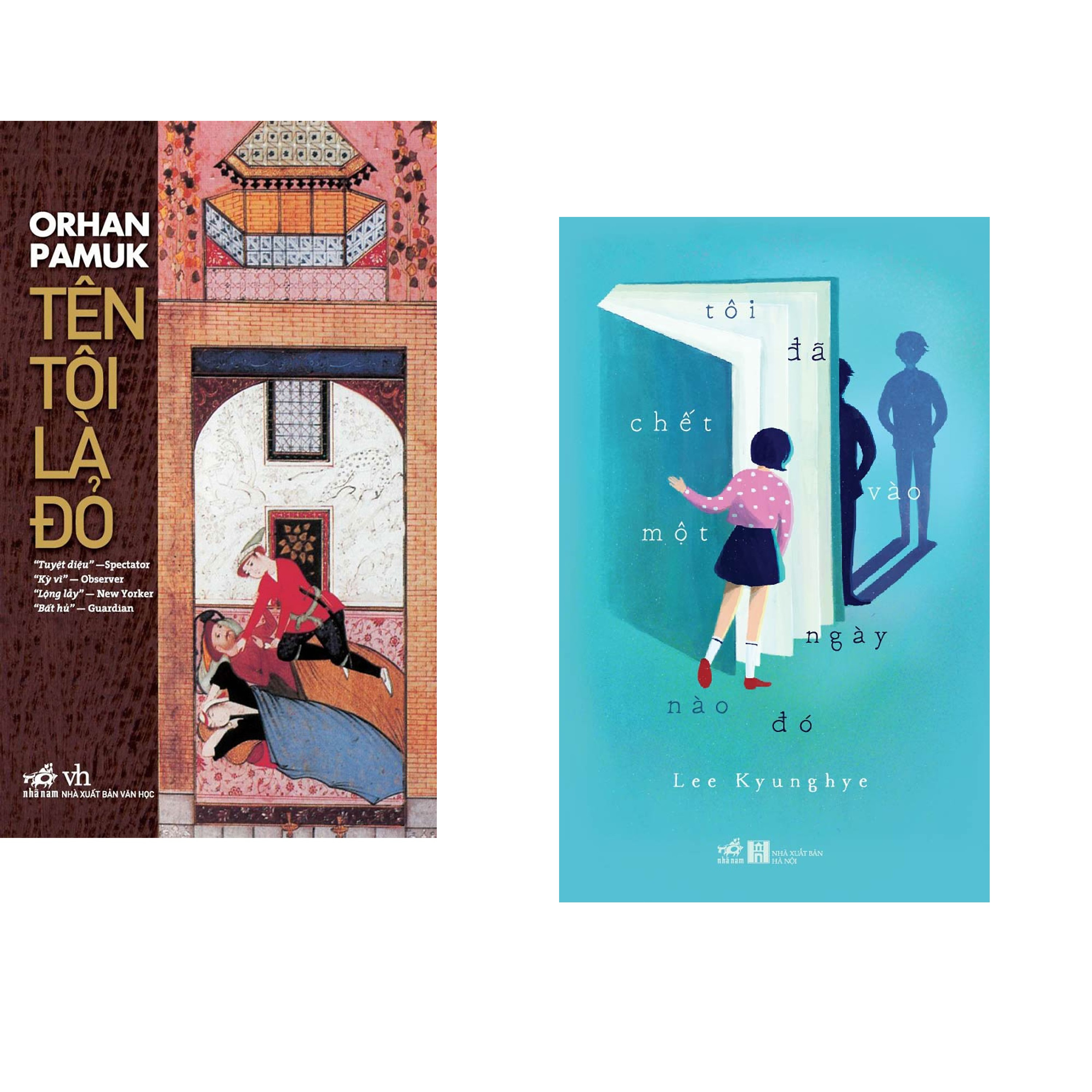 Combo 2 cuốn sách: Tên tôi là đỏ  + Tôi đã chết một ngày nào đó