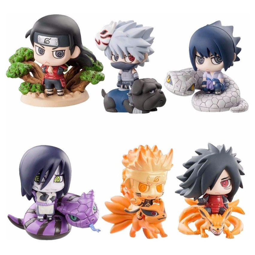 Bộ Mô Hình Naruto Chibi ( Bộ 1)