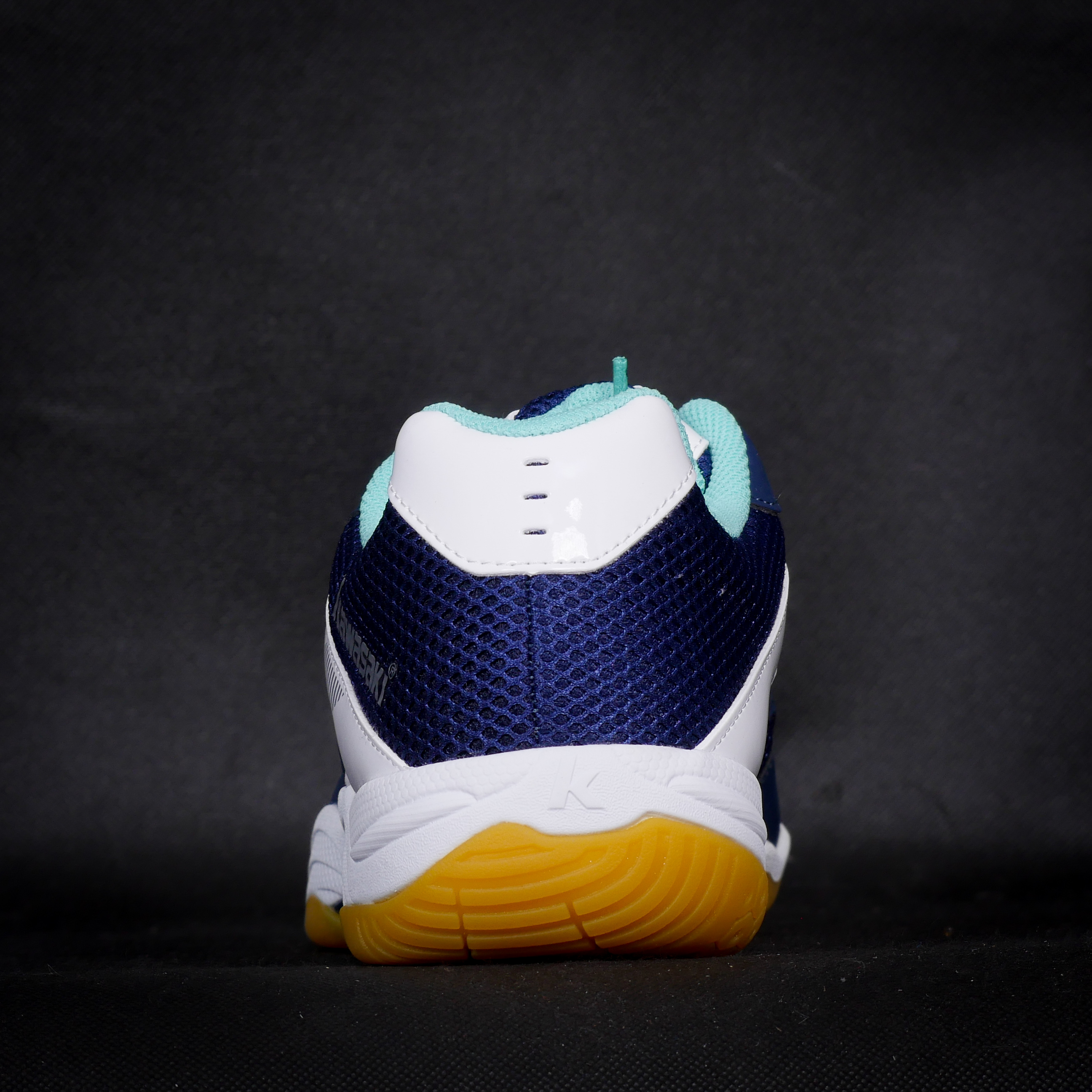 Giày Cầu Lông awasaki K086 Xanh Nhạt - Đế Kép Form Ôm Chân