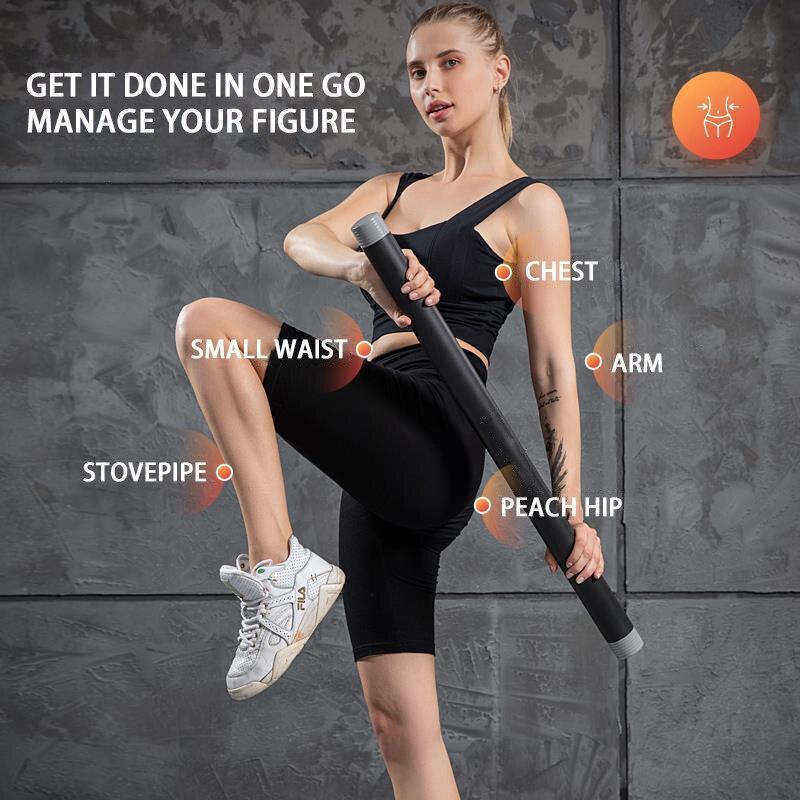 Fitness Stick Sports Female Anti-wolf Stick Yoga Equipment Stretching Belt Trainer Shaping Exercise Outdoor Gym Training