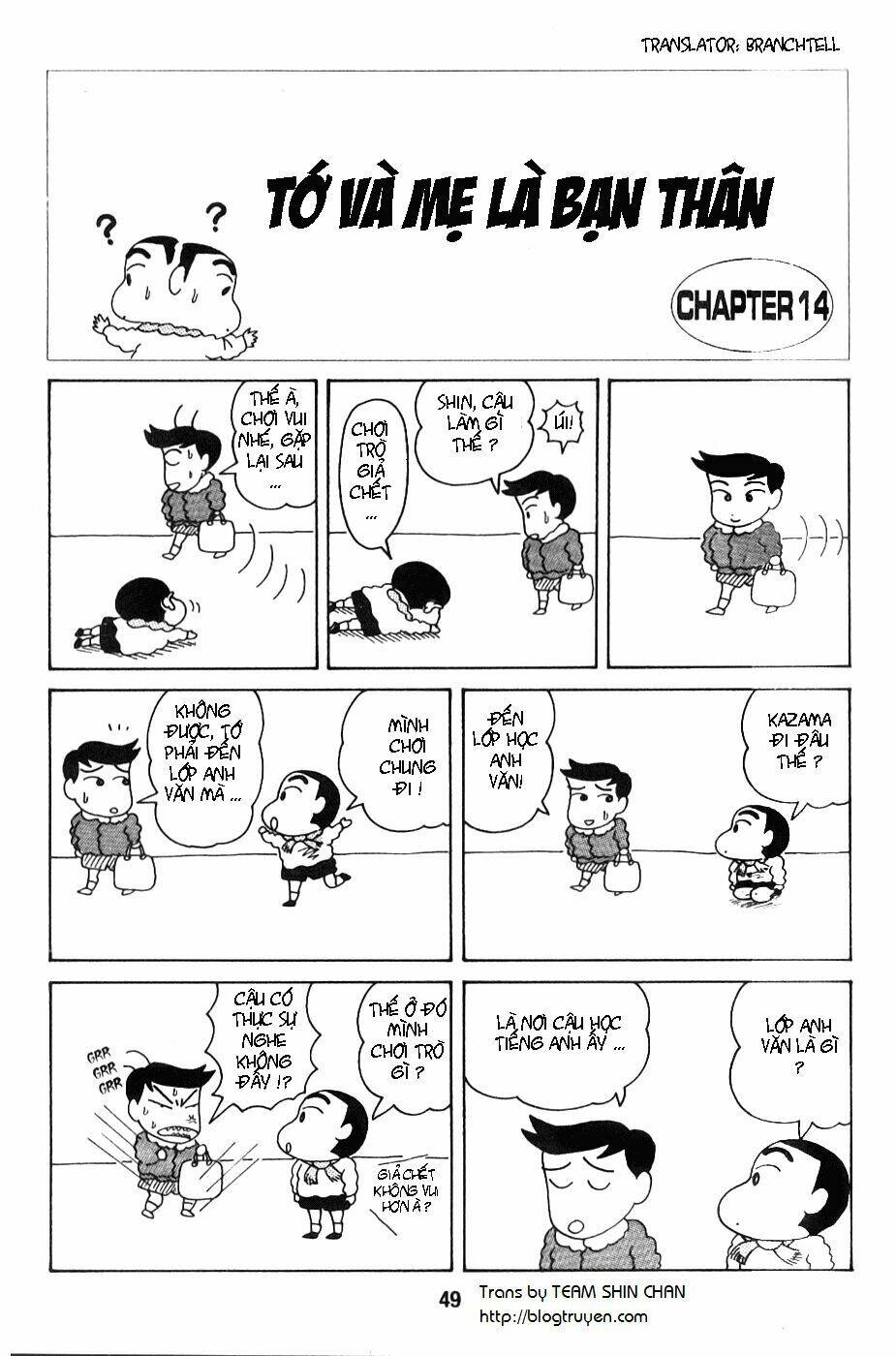 crayon shin-chan cậu bé bút chì chapter 2 50
