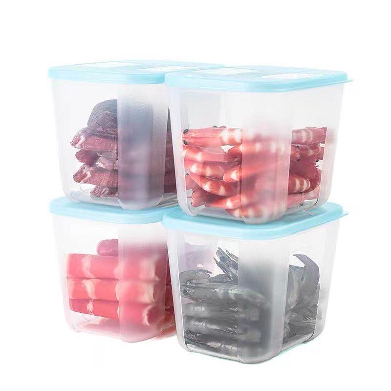 Sét 2-4 hộp trữ đông Tupperware 1.2L