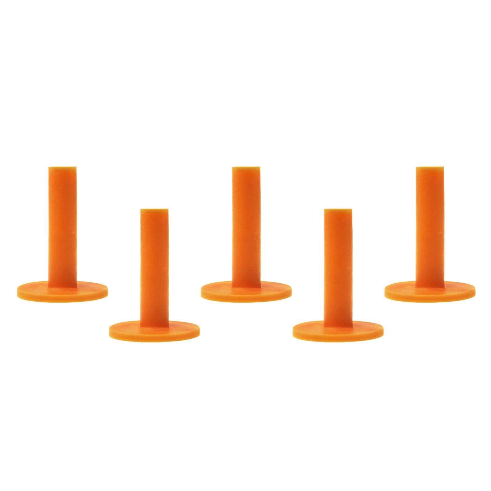 2-15pack 5pcs Rubber Driving Golf Tees Holder Rubber Driving Range Practice