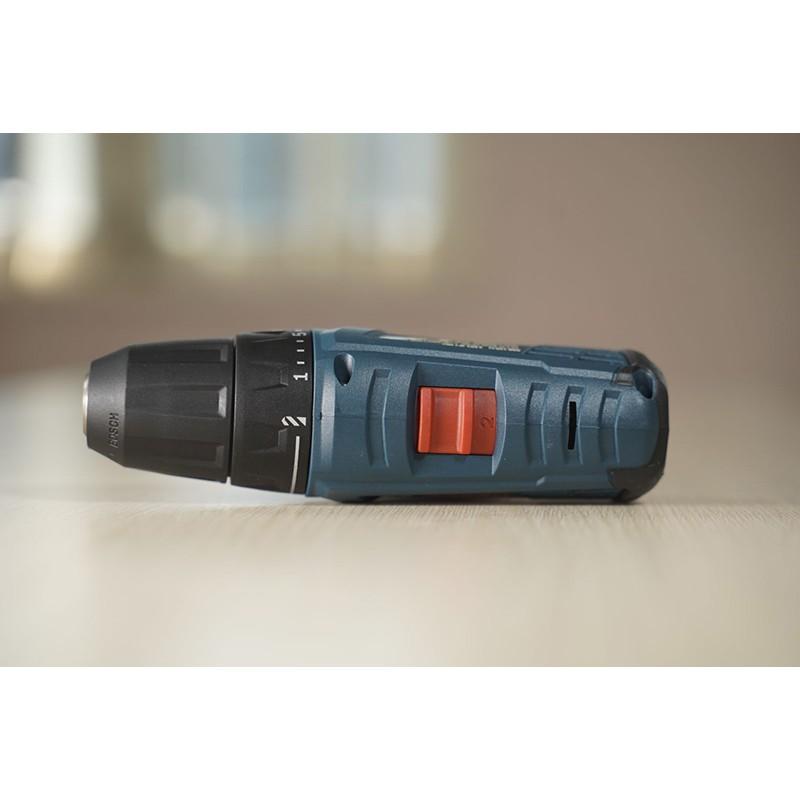 Máy khoan vặn vít dùng pin 12V Bosch GSR 120-LI GEN II gồm 1 sạc 2 pin 2.0 model 2021